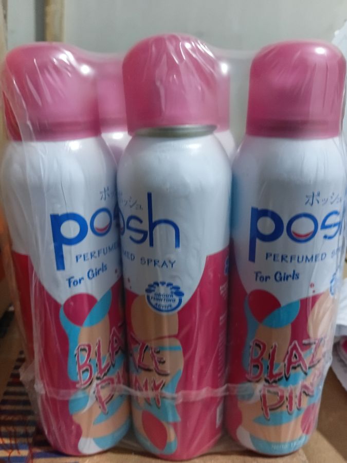BODYSPRAY POSH BLAZE PINK 150ML