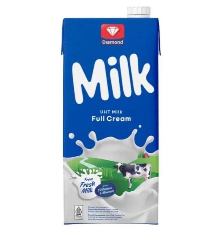 DIAMOND UHT MILK FULL CREAM 12x1L