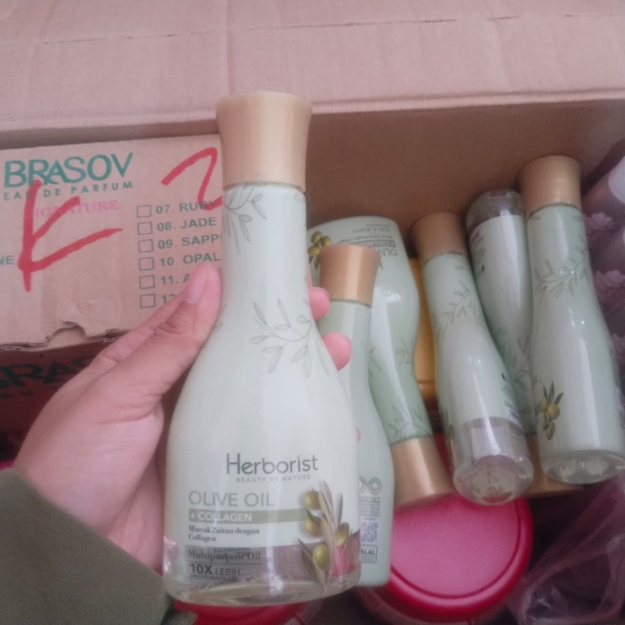 Minyak zaitun Herboris collagen 150ml