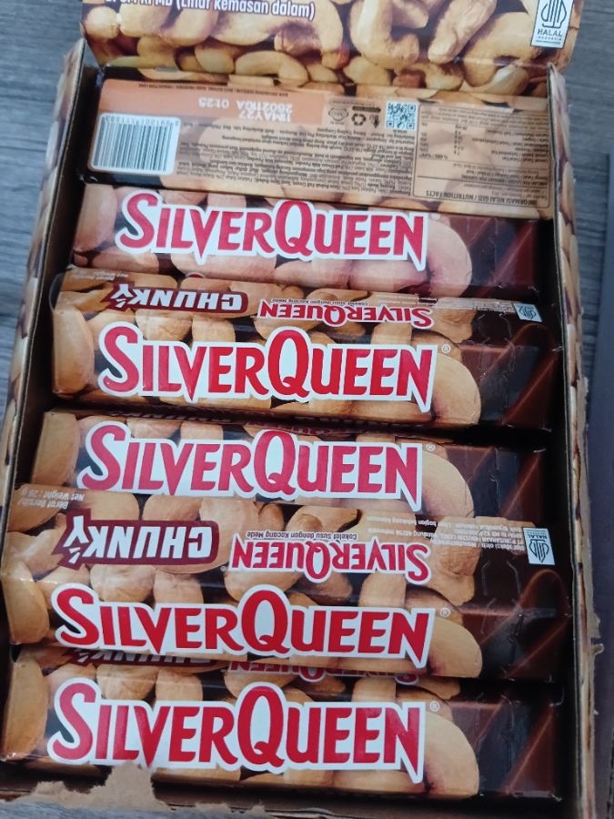 SILVERQUEEN CHUNKY CASHEW 1x16x12x26gr