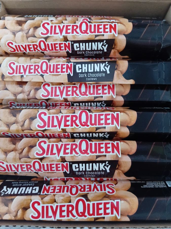 SILVERQUEEN CHUNKY BAR DARK 4x24x82gr