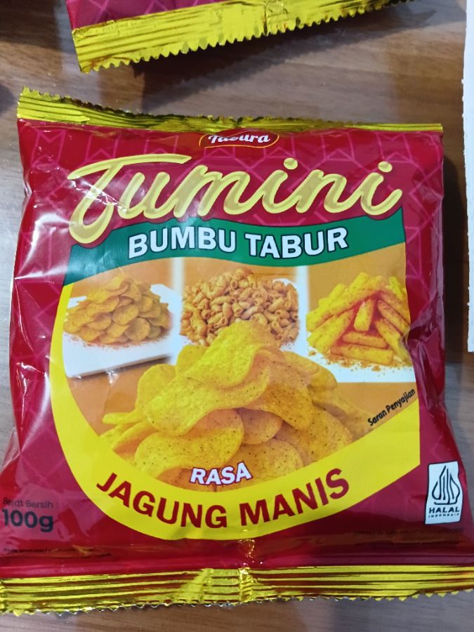 TUMINI TABUR RASA JAGUNG MANIS 100GR