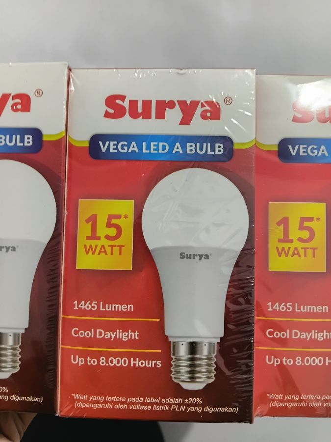LAMPU SURYA VEGA 15watt