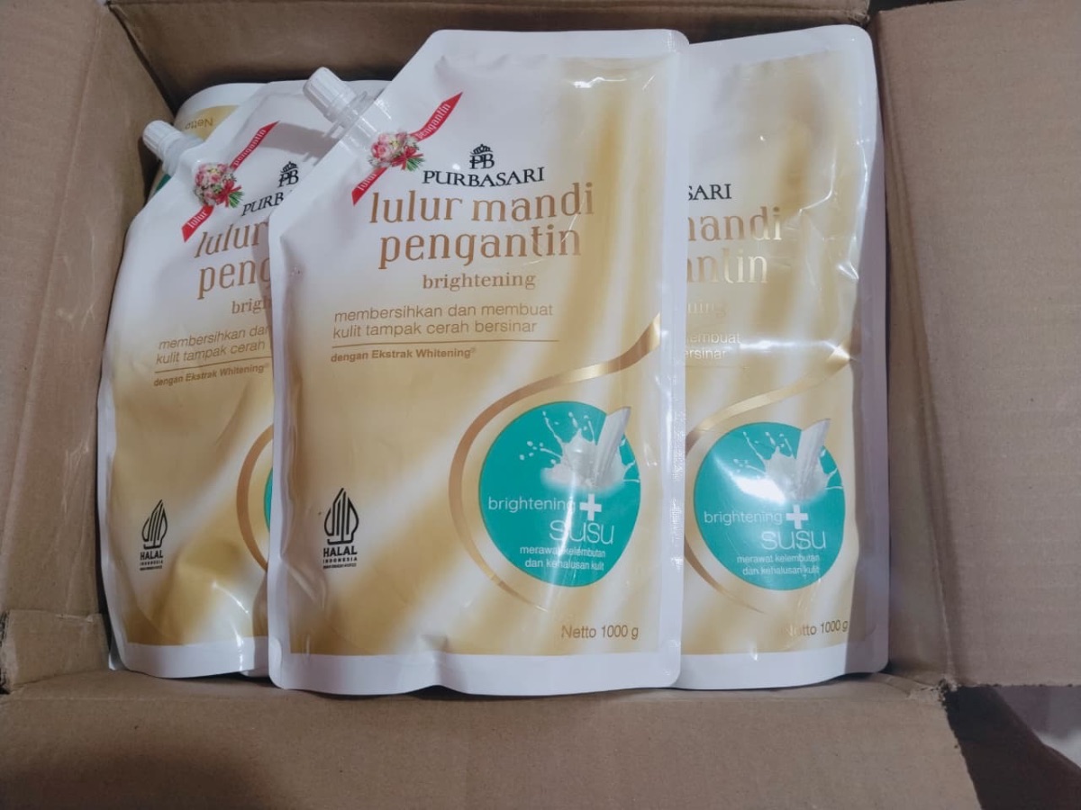Purbasari Lulur mandi pengantin 1000g