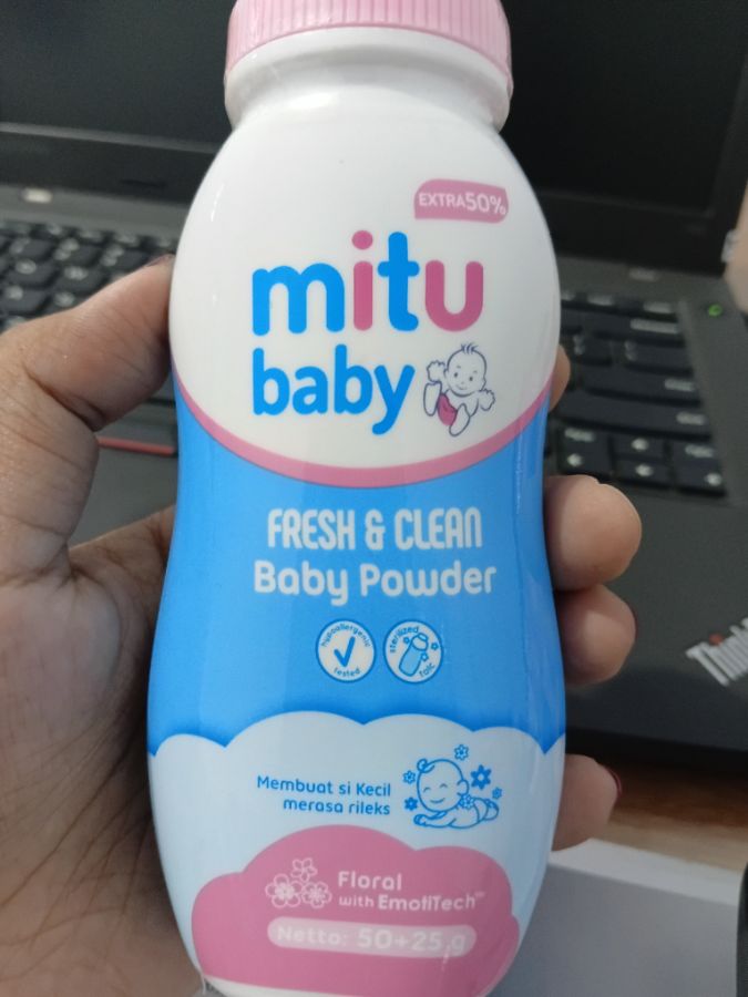 MITU BABY PWD FLORAL 50+50GR