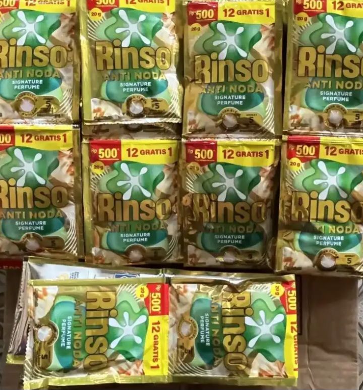 RINSO ROYAL GOLD LIQ 12+1 96x20gr