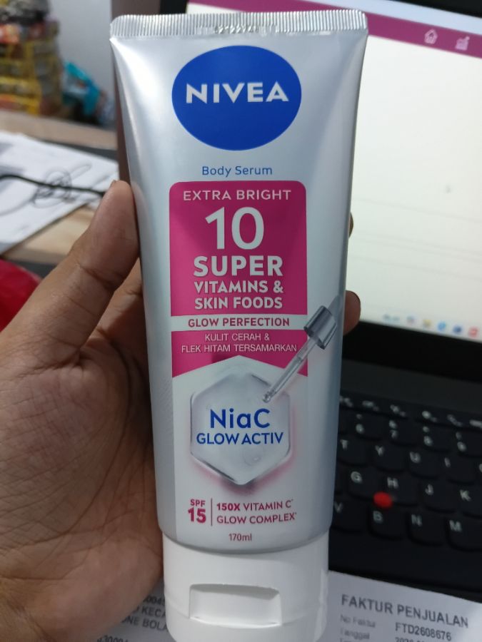 NIVEA BRIGTH SUPER GLOW 170ML
