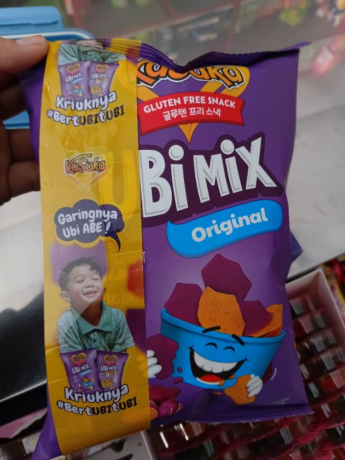 KUSUKA KRIPIK UBI MIX ORIGINAL 20 GR