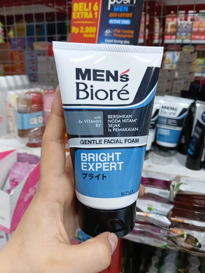 MEN S BIORE  NON SCRUB BRIGHT EXPERT 100G