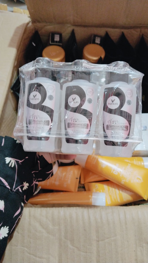 Venon Vita serum Rambut black 30ml