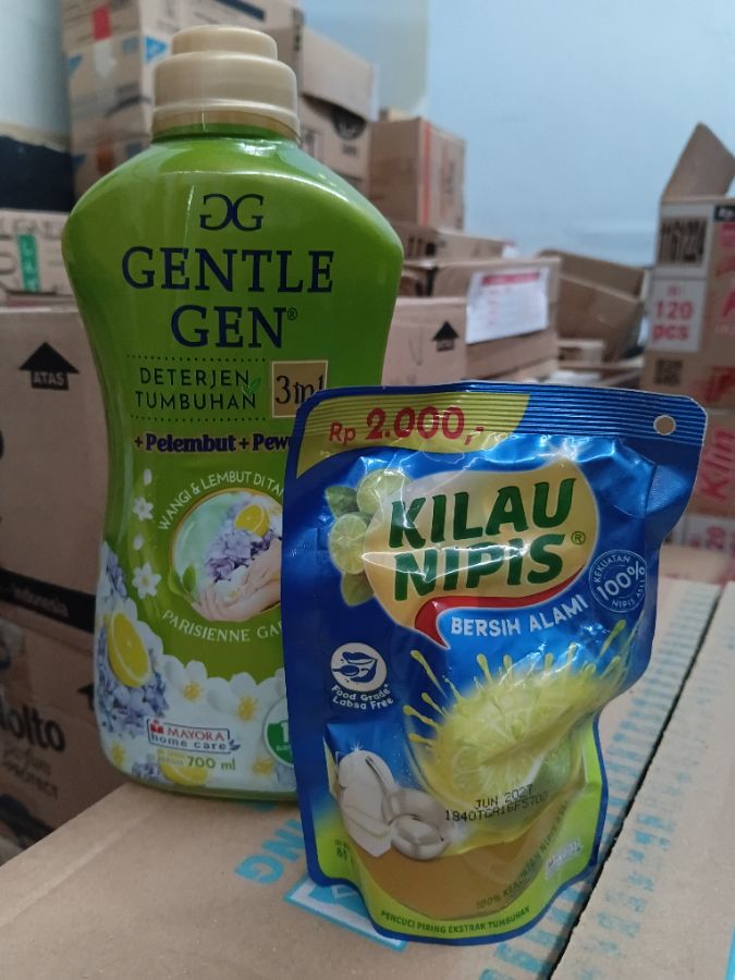 GENTLE GEN HIJAU 700 ML + KILAU 85 ML
