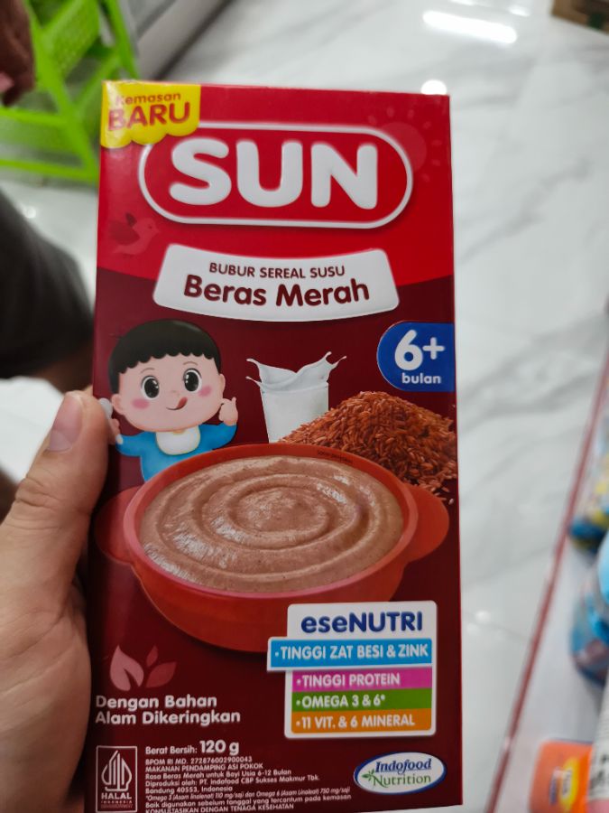 SUN BERAS MERAH 120G