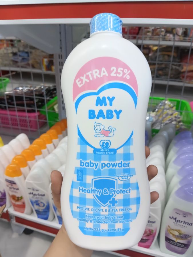 MY BABY POWDER HEALTHY&PROTECT 325G+81G