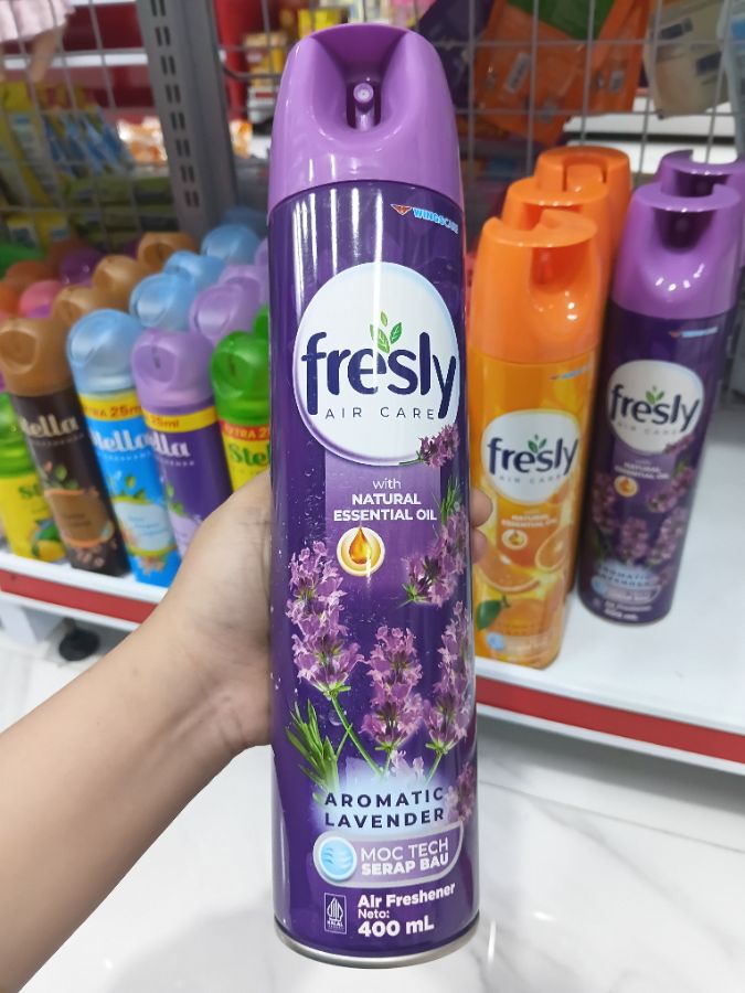 FRESLY AIR CARE  LAVENDER 400ML