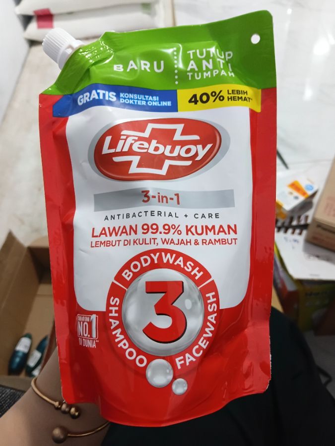 LIFEBUOY 3IN1 BODYWASH 400ML
