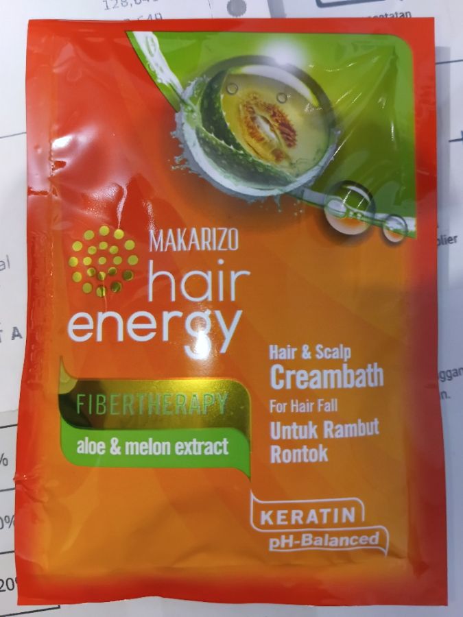 HE FIBER HAIR&SCLAP CREAMB ALOE&MELON 30G