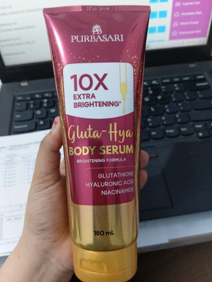 PURBASARI GLUTA HYA BODY SERUM 180ML