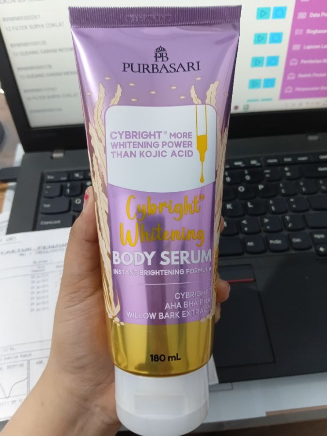 PURBASARI CYBRIGHT WHITENING BS 180ML