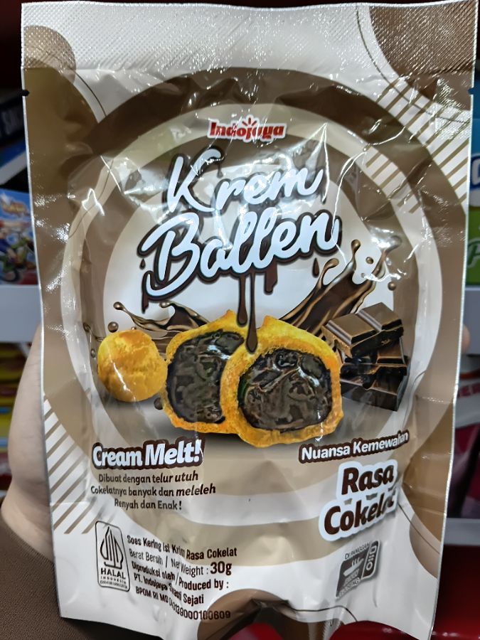KREM BALLEN RASA COKELAT 30g