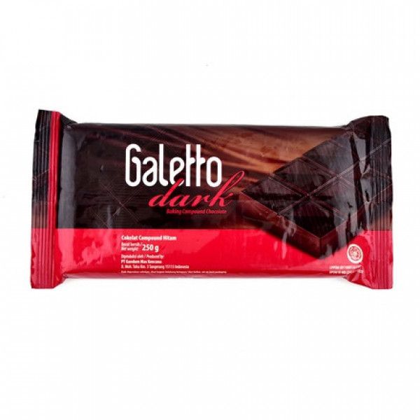 GALETTO DARK COMPOUND CHOCOATE 250gr