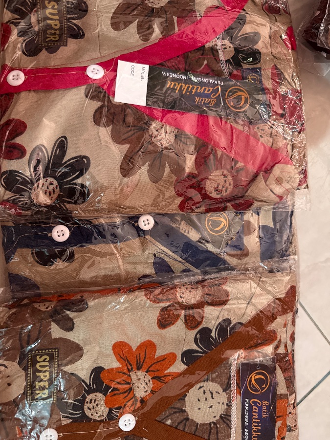 Daster batik cantikku bunga