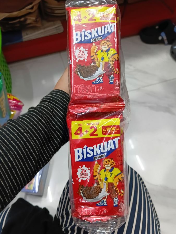 BISKUAT CHOCO 15X(20X22.8G)