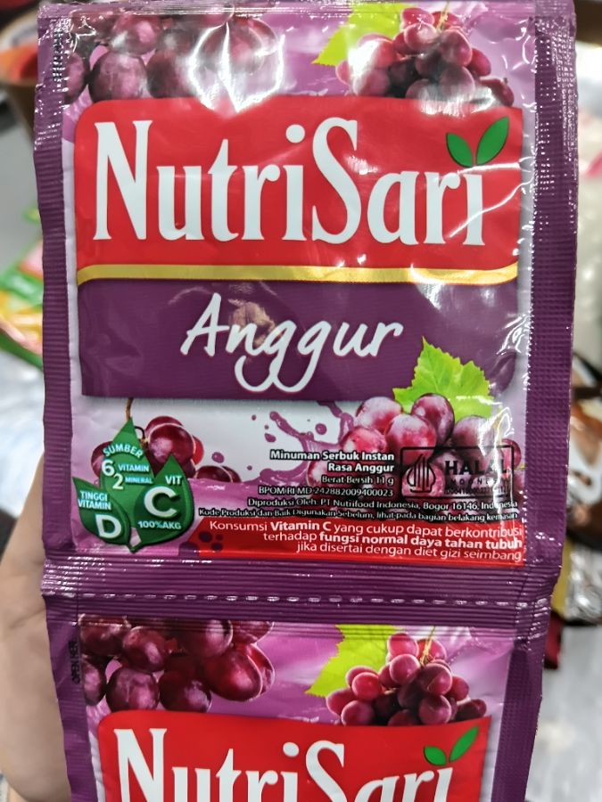 NUTRISARI ANGGUR 11g