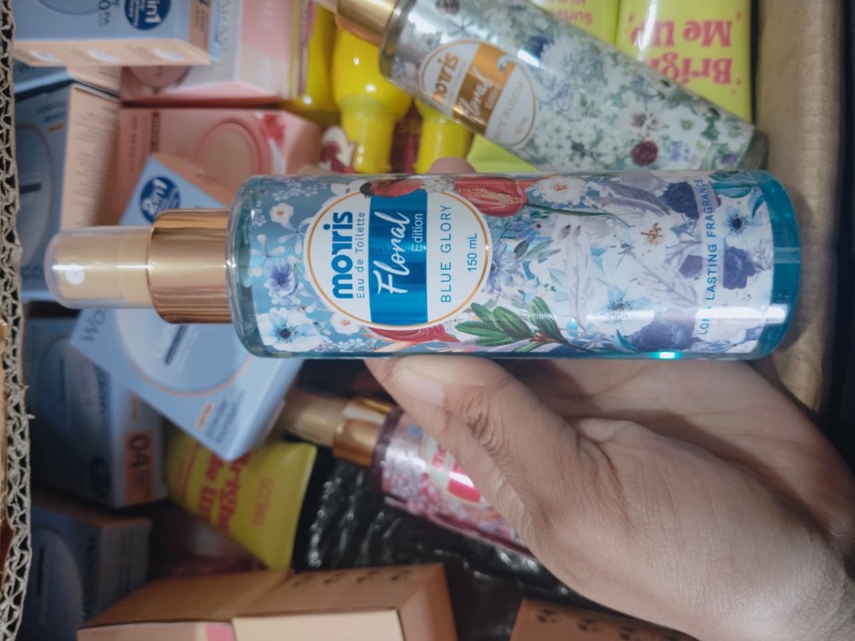 Moris Floral blue glory
