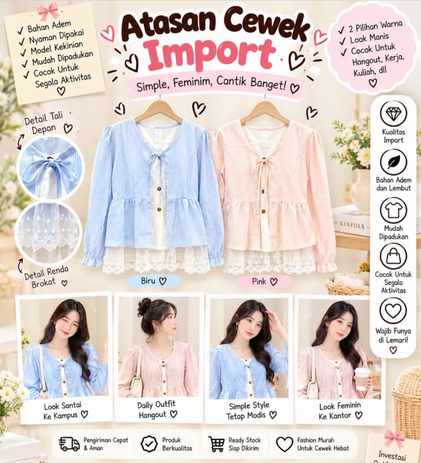 Atasan Import 1