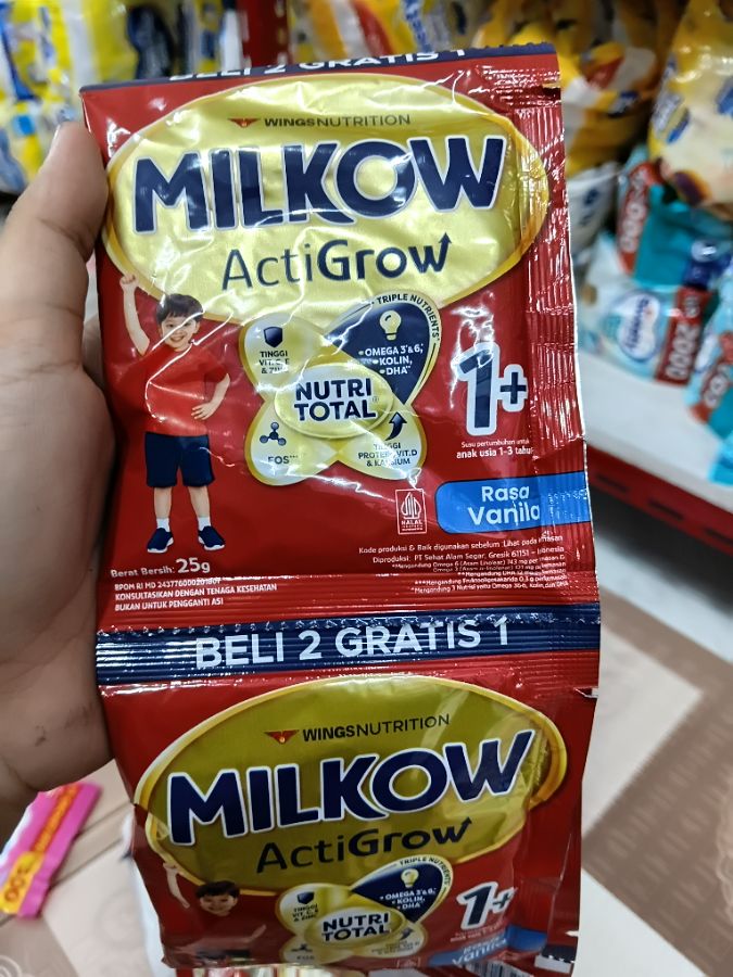 MILKOW SCT 25GR 1+ VANILA