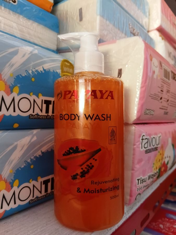 PAPAYA BODY WASH 500ML