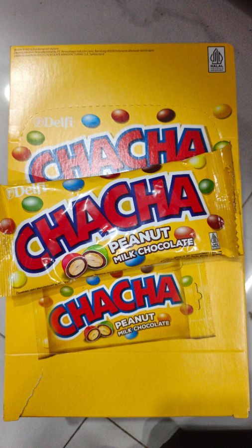 Cha Cha peanut milk chocolate 1/4x2/20/20g