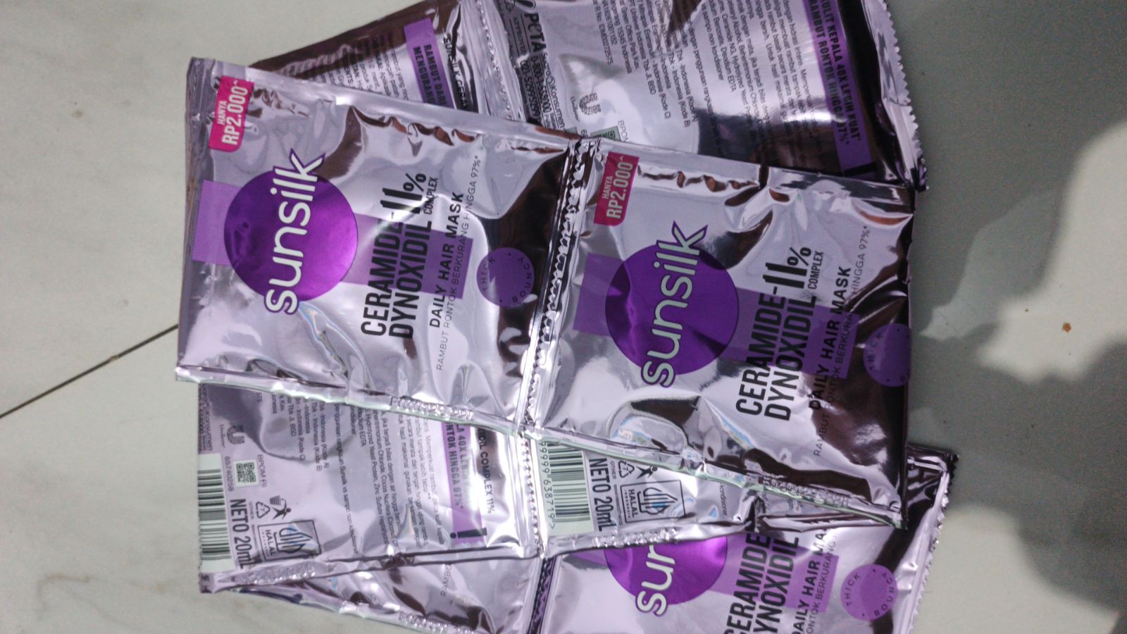 SUNSILK MASK CERAMIDE-DYNOXIDIL 64X20ML