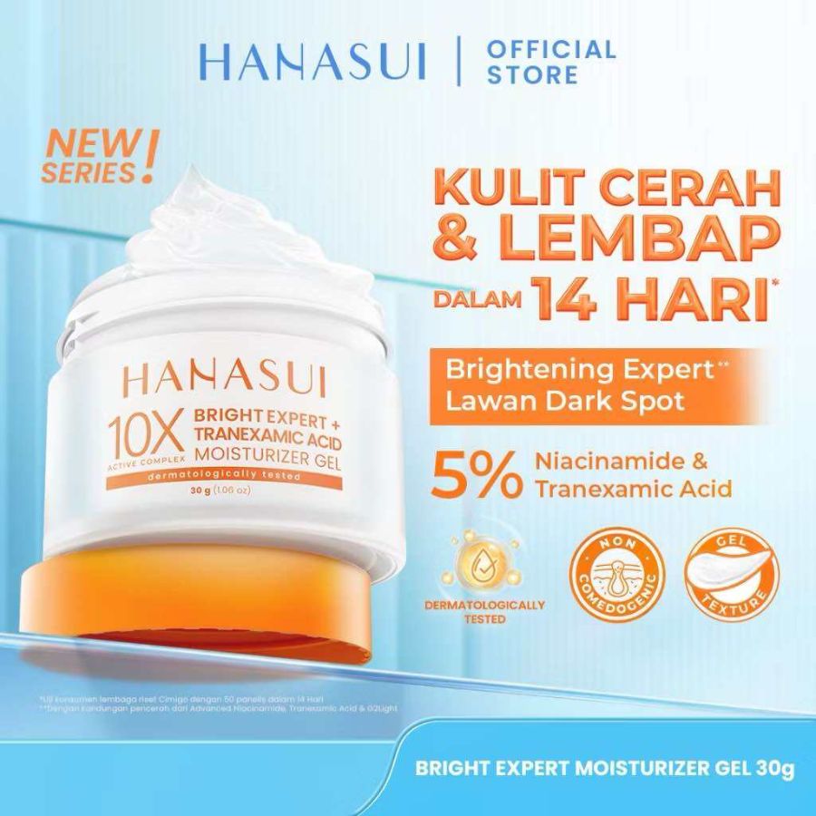 HANASUI 10 KALI Bright Expert Moisturizer Gel 30g 