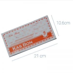 BAMBOO NOTA KAS BON 11354