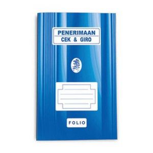 BUKU PENERIMAAN CEK & GIRO FOLIO