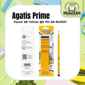 Agatis Prime Pensil 2B Yellow @5 PH-2B-BC0501