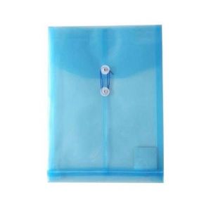 Amplop Tali Plastik Biru F4