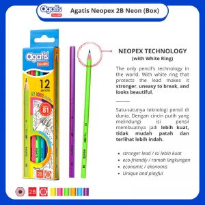 Agatis NeoPex Pensil 2B Neon NH-2B-F1201
