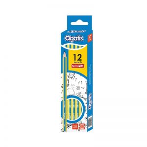 Agatis Neopex Pensil 2B Oren Blue Grafiti