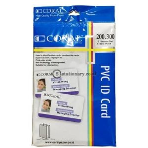 Coral PVC ID Card @10