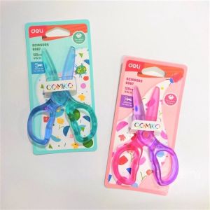 Deli Gunting Anak Neon E6067 4inci