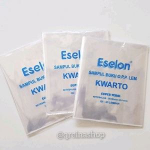 Eselon Sampul Kuarto Plastik OPP @25