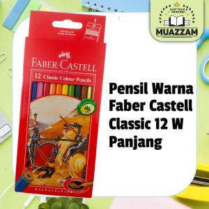 Faber Castell Pensil Warna Classic 12 L