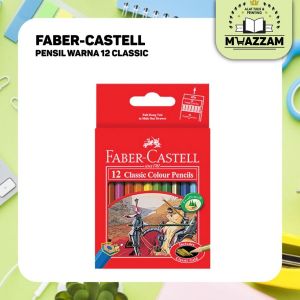 Faber Castell Pensil Warna Classic 12 S