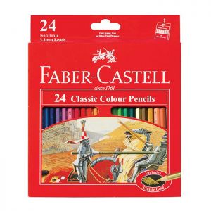 Faber Castell Pensil Warna Classic 24 L