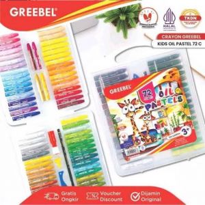 Greebel Crayon 72 Warna