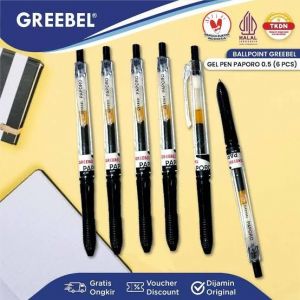 Greebel Pena  Paporo 0.5 Hitam