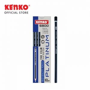 Kenko Pensil 2B 6800 Platinum