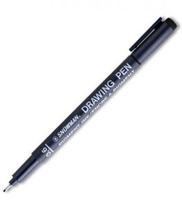 Snowman Drawing Pen 0.6